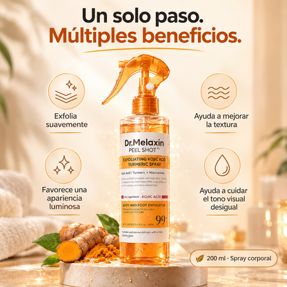 DR MELAXIN Peel Shot / Exfolia y revela una piel más suave, luminosa y uniforme