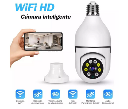 VigiLight 360™ / Cámara Inteligente Seguridad 360° para tu hogar.
