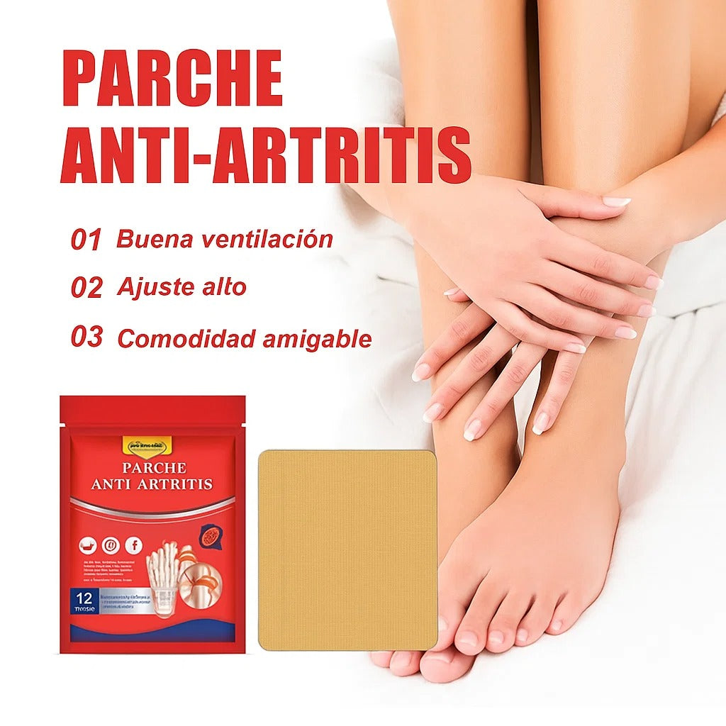 PARCHES PARA DOLOR DE ARTRITIS |  SouthMoon™ x 3 cajas (36 parches)