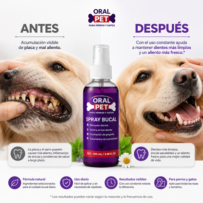 OralPet™️: El Secreto para Eliminar el Mal Aliento y el Sarro Sin Cepillar