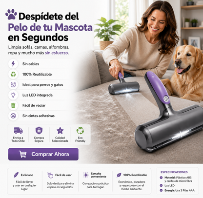 PeluZero™ Pro | Removedor de Pelos para Mascotas