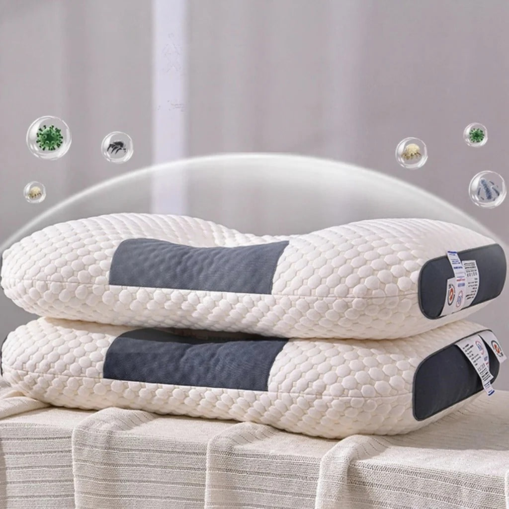 Almohada Cervical Ergonómica Premium | Espuma Viscoelástica Memory Foam