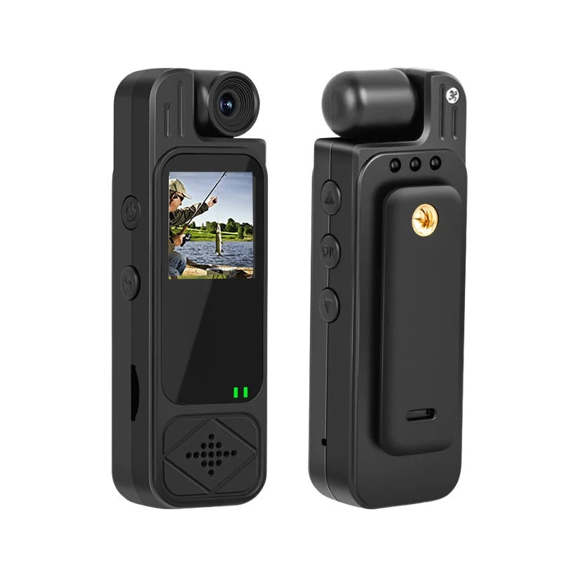 Cámara Clip Pro 180° | Cámara Portátil con Pantalla