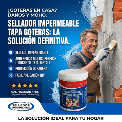 SELLADOR IMPERMEABLE TRANSPARENTE 300GR