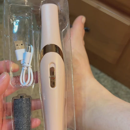 Exfoliador Eléctrico Recargable para Pies, Talones y Manos